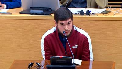 Mohamed Houli durante su declaración en el Congreso. Foto: ACN