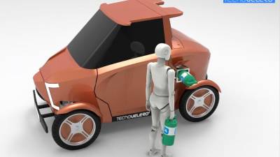 Virante, el vehículo eléctrico impulsado con hidrógeno