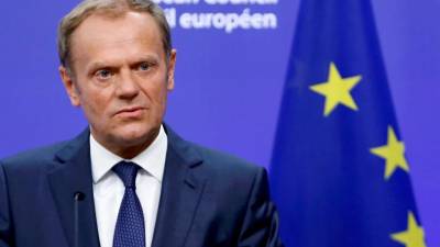 El presidente del Consejo Europeo, Donald Tusk, dijo que España sigue siendo el único interlocutor.