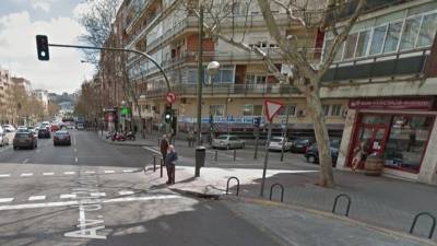 Entrada a la calle Juan de Urbieta de Madrid, donde sucedieron los hechos