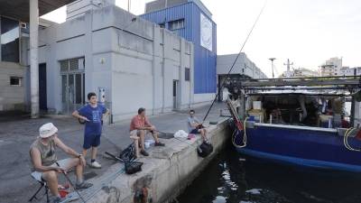 Aspecto actual de las instalaciones de la Confraria de Pescadors de Cambrils, en el puerto de la localidad. Foto: Pere Ferré