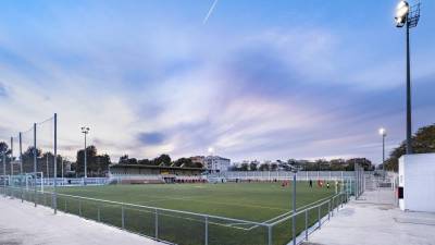 Imagen del campo municipal de fútbol de Constantí. Foto: DT