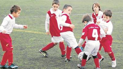 El CD Tortosa y el Ebre Escola Esportiva se fusionan para mejorar el fútbol base. FOTO: CEDIDA