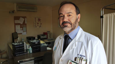 El doctor Josep Segarra és el cap de servei d'Urologia de l'hospital Universitari Joan XXIII