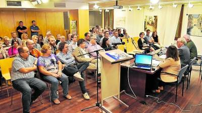 La presentación de los presupuestos participativos se celebró ayer en el Ayuntamiento. Foto: Alfredo González