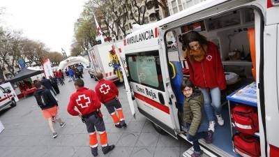 La Creu Roja tiene abiertas diferentes líneas de actuaciones humanitarias en la ciudad. Foto: DT