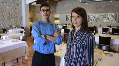 José María i Lorena han agafat el repte d'obrir l'Art Restaurant a l'Espluga de Francolí