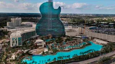 Complejo de hotel y casinos de Hard Rock en Miami (Estados Unidos), similar al que proyecta en la Costa Daurada. Foto: DT