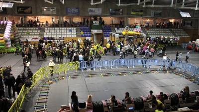 El pabellón de Salou volverá a acoger el Parc de Nadal a partir de este sábado. Foto: Pere Ferré/DT