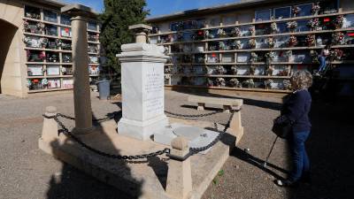 Joan Smith fue el primer muerto enterrado en el nuevo cementerio de Tarragona. FOTO: Pere Ferr&eacute;