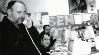El periodista Jordi Gago, cuando trabajaba en el programa La Cosa Nostra