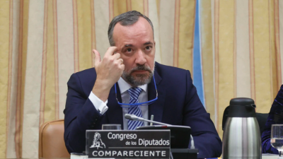 Francisco Martínez, el ex número dos de Interior detenido hoy, en una comparecencia en el Congreso el pasado mes de octubre. Foto: EFE