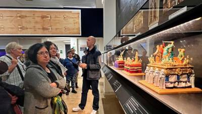 La visita pasa por el Museu Bíblic y las iglesias de Sant Llorenç y Sant Agustí. Foto: Alfredo González