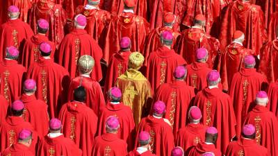 Imagen del funeral del papa Francisco. Foto: EFE