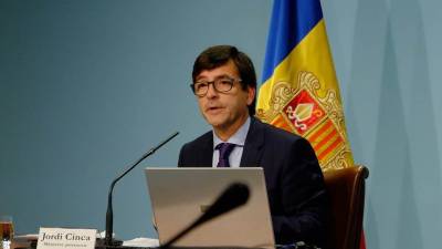 Pla mig del ministre Portaveu de govern andorrà, Jordi Cinca. Foto: ACN