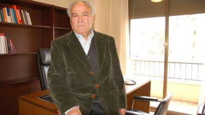 Amadeu Duch (CIU) es alcalde de Els Garidells desde 1979. Foto: DT