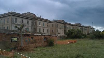 El barrio ferroviario de Sant Vicen&ccedil; de Calders.