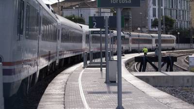 Imatge de l´estació de trens de Tortosa. Foto: Joan Revillas