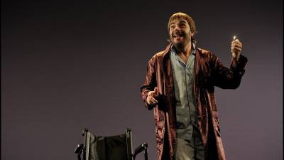 Imatge del conegut actor català que aquest dissabte arriba a la Pobla de Mafumet. Foto: Teatre de Guerrilla