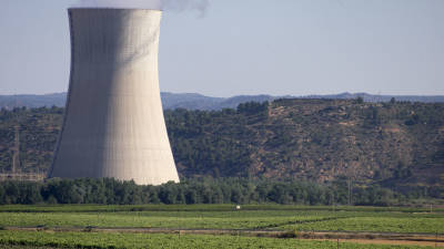 La central nuclear d´Ascó, a la Ribera d´Ebre. FOTO: JOAN REVILLAS