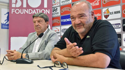 Llastarri y Oliver, en rueda de prensa. Foto: Alfredo Gonz&aacute;lez