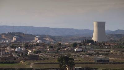Imatge del complex nuclear d´Ascó, a la Ribera d´Ebre. Foto: JOAN REVILLAS