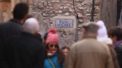 Visites guiades al Call Jueu, un recorregut que inclou l’antic Call medieval. FOTOS: CEDIDES 