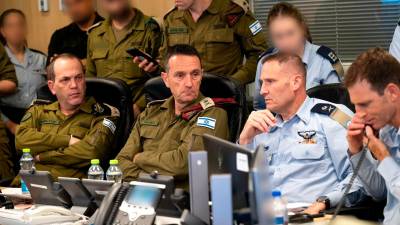 Autoridades de la defensa israelí. Foto: EFE