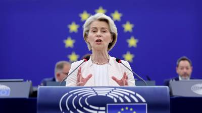 La presidenta de la Comisión Europea, Ursula von der Leyen. Foto: EFE
