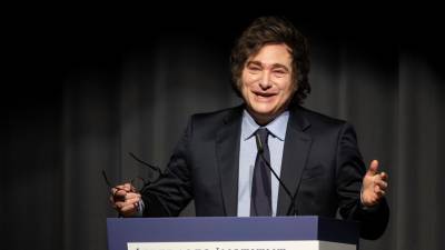 Imagen de archivo de Javier Milei. Foto: EFE