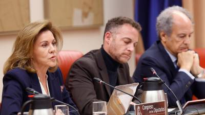 La exsecretaria general del PP y exministra de Defensa María Dolores de Cospedal. Foto: EFE