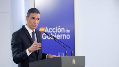 El presidente del Gobierno, Pedro Sánchez, ha trasladado unas palabras de recuerdo al papa Francisco. Foto: EFE