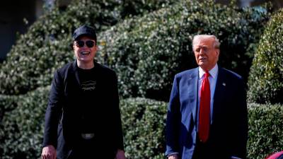 Elon Musk y Donald Trump. Foto: EFE
