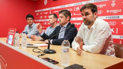 Mia Guasch, Sergi Parés, Lluís Fàbregas y Javi Sanz. Foto: Àngel Ullate