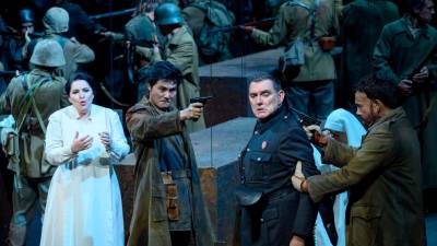 Àngel Òdena interpreta el rol del Conde de Luna en la ópera ‘Il Trovatore’ de Verdi. FOTO: A. Bofill