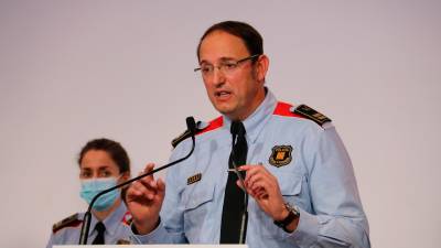 El hasta hoy comisario jefe de los Mossos d’Esquadra, Josep Maria Estela. Foto: ACN
