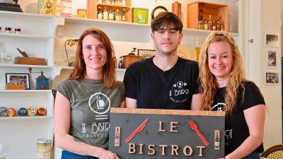 Le Bistrot se ha ganado el prestigio gastronómico en pleno centro de Reus. foto: alfredo gonzález