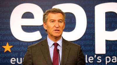 El presidente del PP, Alberto Núñez Feijóo. Foto: ACN