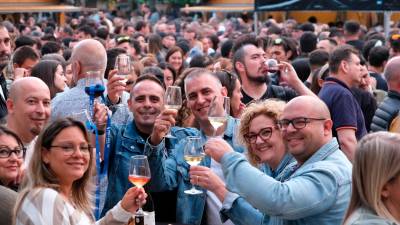 Imatge de l’edició passada de la Music Valls Va de Vins. FOTO: Aj. de Valls