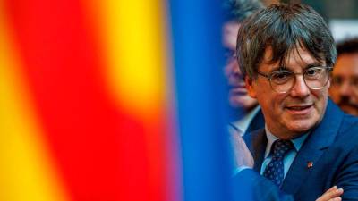 Imagen de archivo de Carles Puigdemont. EFE/EPA/Olivier Matthys