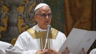 El papa León XIV. Foto: EFE