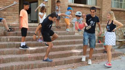 Prat de la Riba es una de las escuelas que acogen los ‘casals’ de verano. Foto: Alba Mariné