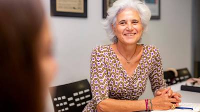 Margarita Oliva, la presidenta de la Fundació Rosa Maria Vivar que ya está perfilando el futuro ‘brain health service’. Foto: Àngel Ullate