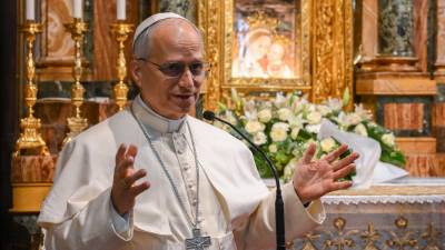 El papa León XIV. Foto: EFE