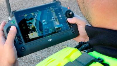 La Policia Local de Cunit reforça la unitat dron per controlar el trànsit i detectar cultius de marihuana