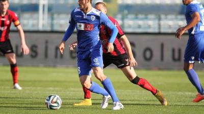 El futbolista georgiano durante un encuentro de esta temporada con el Anorthosis. Foto: Cedida