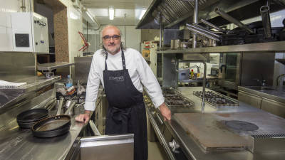El chef Jeroni Castell. FOTO: JOAN REVILLAS