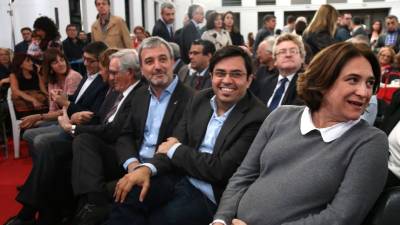 Imagen de archivo de Ada Colau junto a Gerardo Pisarello. Foto: ACN