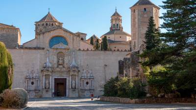 El Monasterio de Santa María de Poblet. FOTO: Santi Garcia