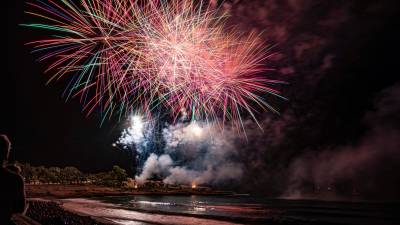 Imagen de la pasada edición del Concurs de Focs de Tarragona. Foto: Àngel Ullate